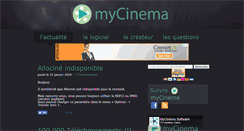 Desktop Screenshot of mycinema-software.com