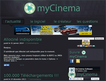 Tablet Screenshot of mycinema-software.com
